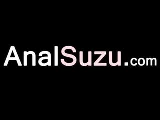Deep anal sex movie with hairy japanese cutie