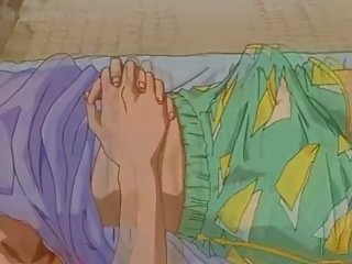 Bionda delicato hentai femme fatale sedotto in un magnificent anime spettacolo