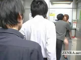 Dziwne japońskie post biuro oferty cycate ustny x oceniono wideo bankomat