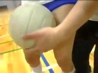 일본의 volleyball 훈련 영화
