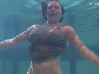 Swell Perfect Body and Big Boobs Teen Katka Underwater