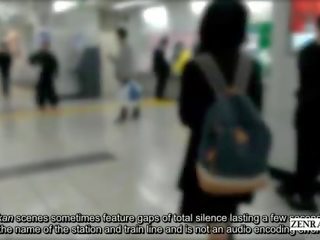 Japonská dáma skutečný chikan vlak zážitek